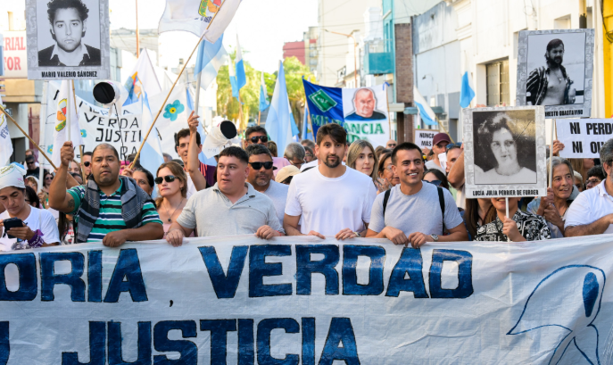 La Municipalidad de Paraná acompañó la marcha a 50 años del golpe