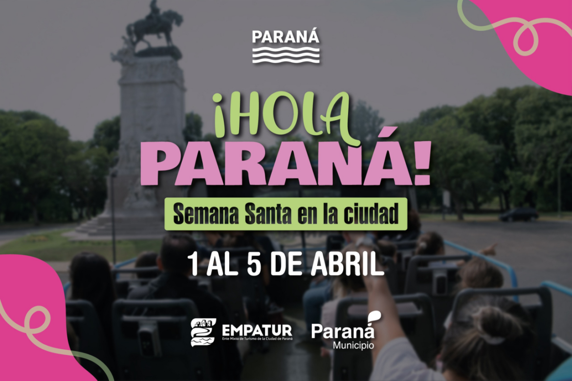 Paraná palpita Semana Santa con diversas propuestas y gran expectativa
