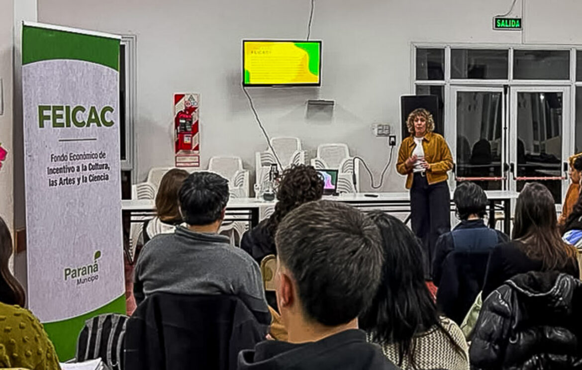 Proyectos culturales, artísticos y científicos podrán contar con nuevas líneas de financiamiento en Paraná