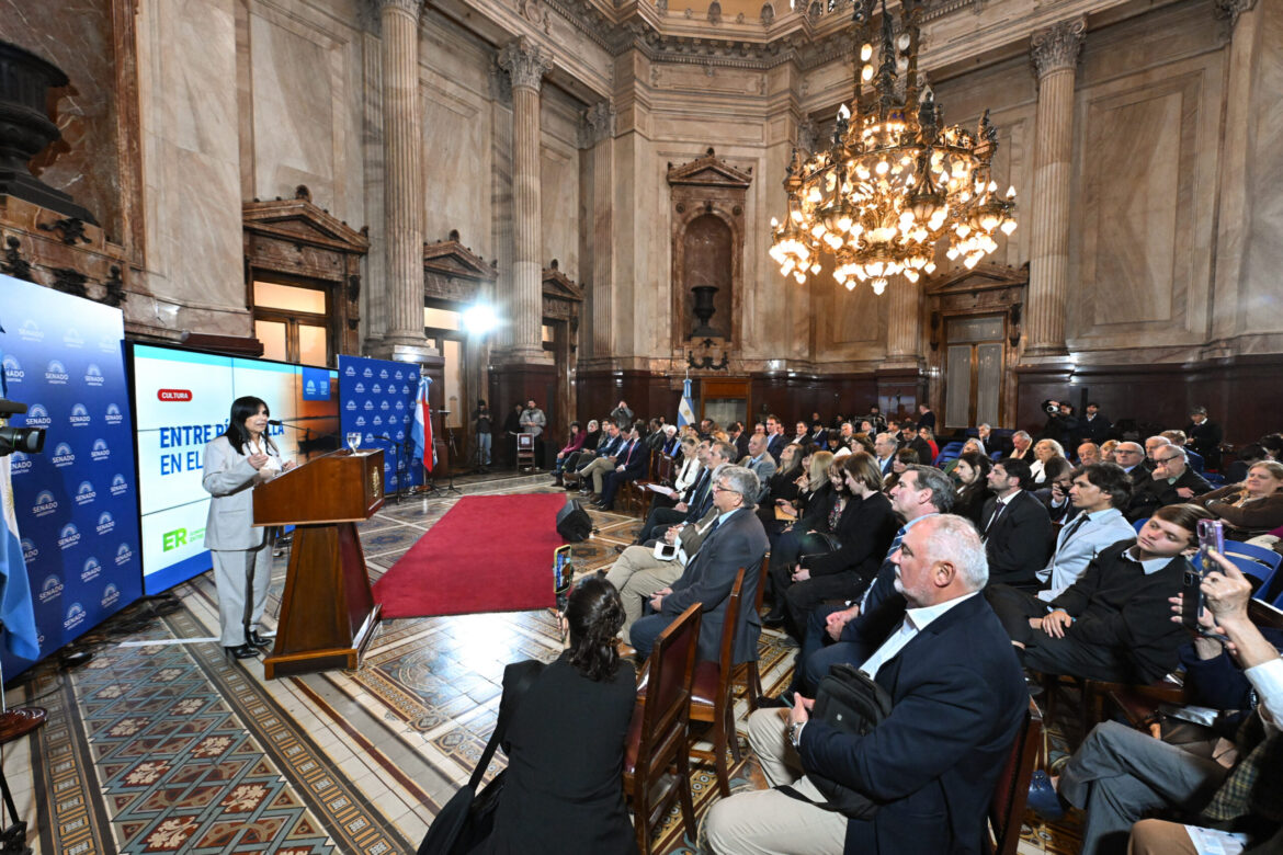 Entre Ríos Brilla se presentó en el Senado de la Nación